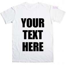 T-shirt met jouw tekst